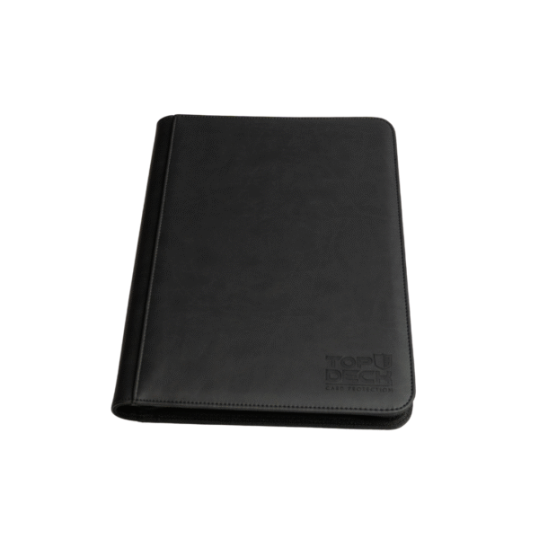 CARPETA TOP DECK PREMIUM BINDER 360 CARTAS NEGRA